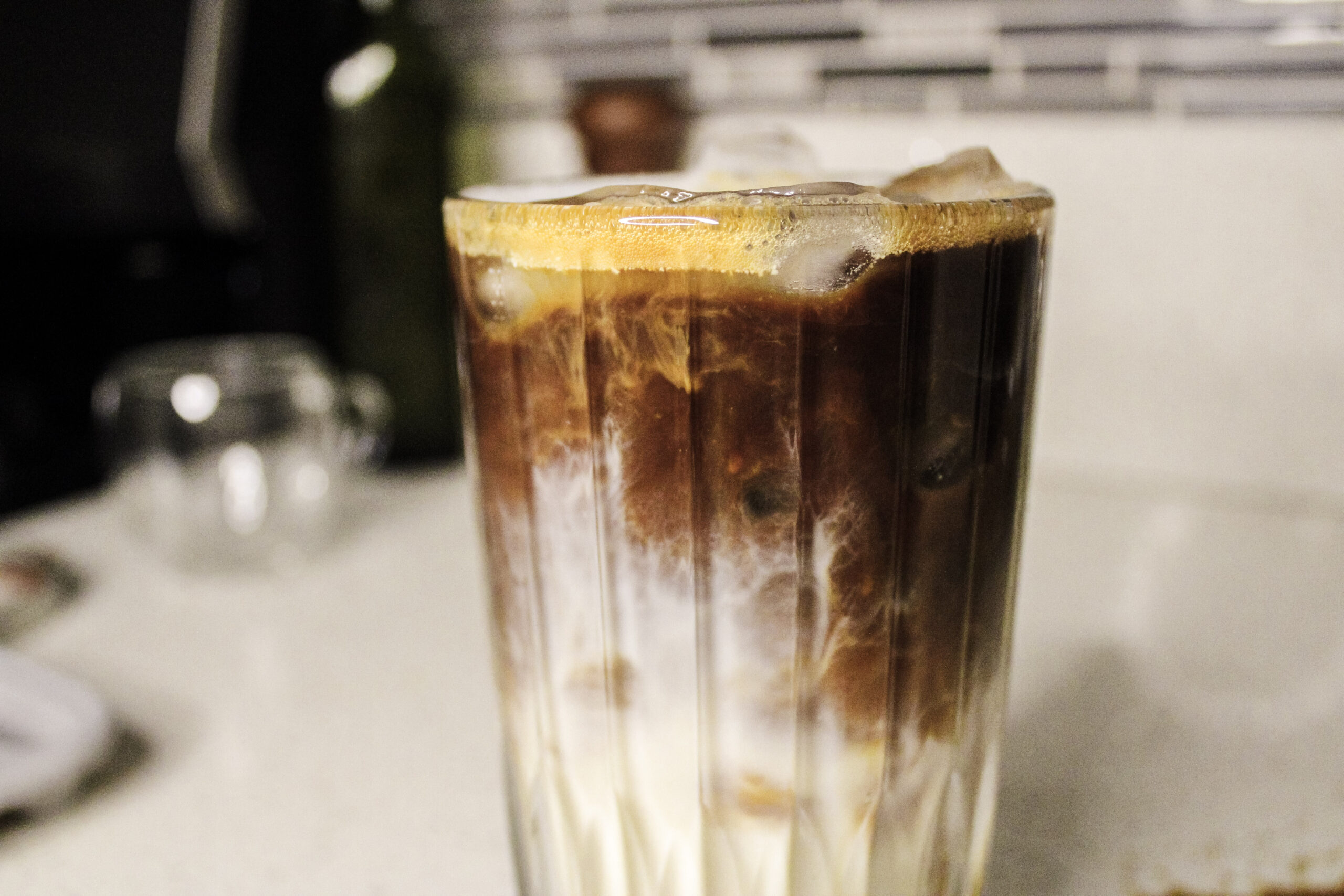 Iced Piloncillo Latte (Mexican Spiced Coffee Drink)